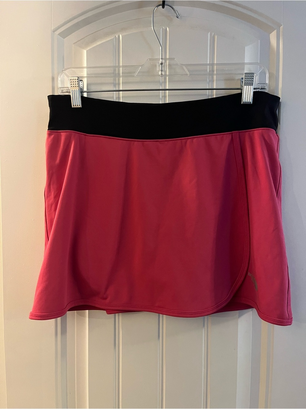 The Northface VaporWick Skort - Flight Series Pink with Black Waistband, Medium - Picture 2 of 11